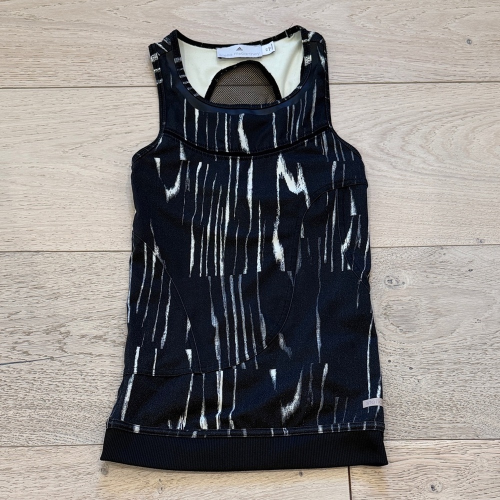 Stella McCartney x Adidas Mesh Back Activewear Top in Size XS